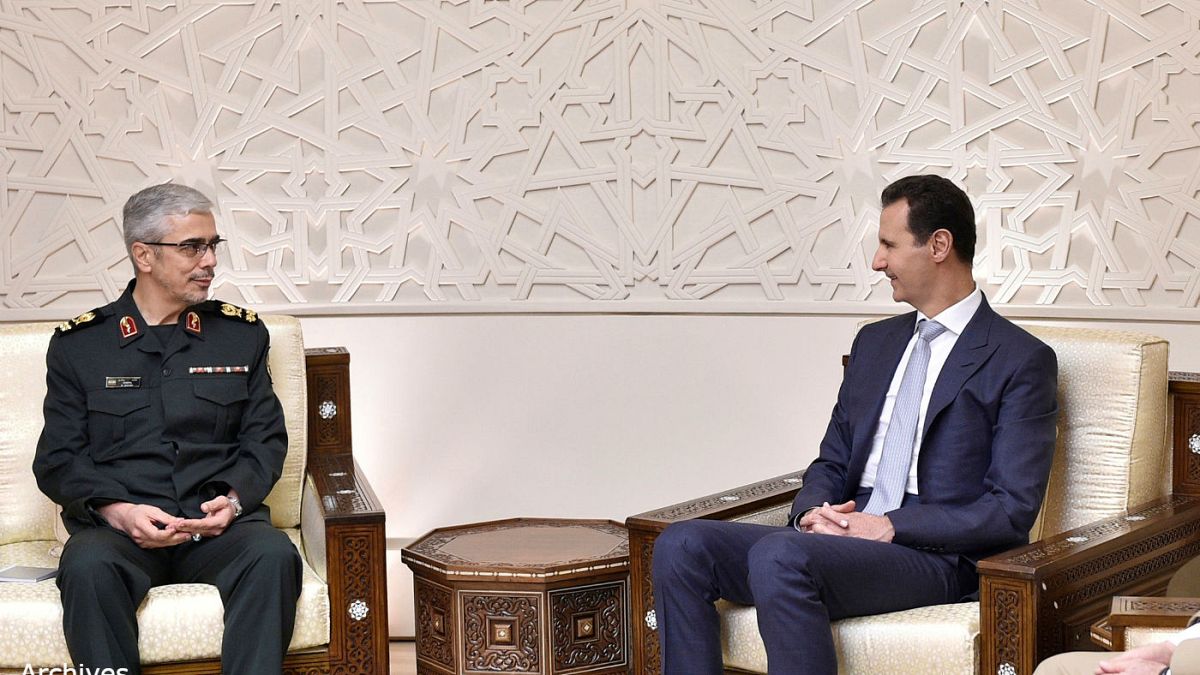 General Mohammad Baqeri meets Syrian President Bashar al-Assad in Damascus