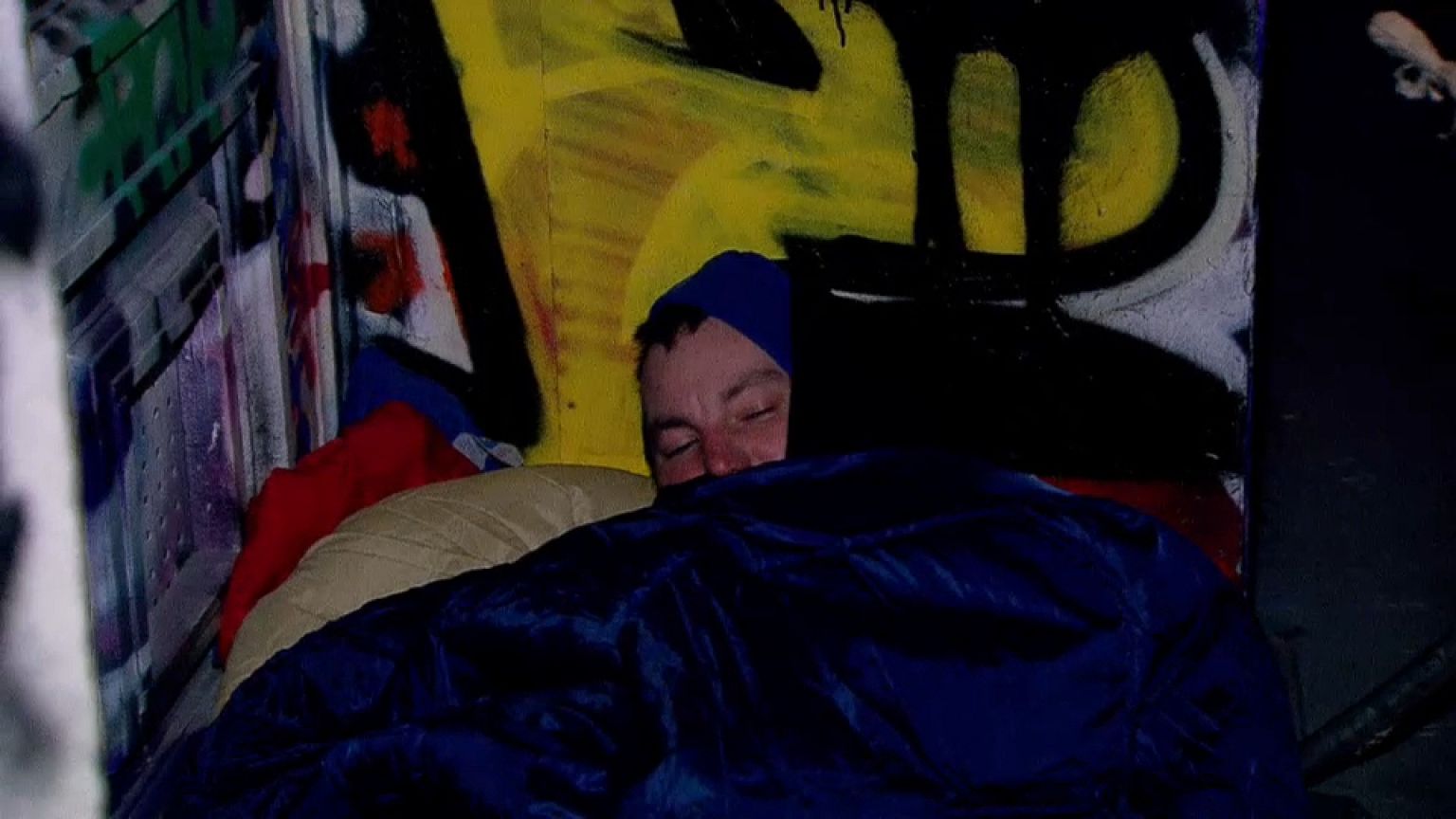 'Homeless' cold patrol in Belgium
