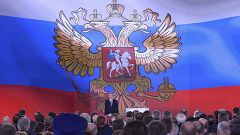 Putin presenta un misil "invencible" en su discurso sobre el Estado de la Nación 