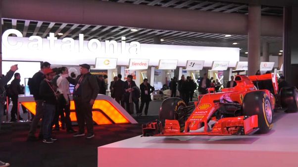Mobilfunk-Messe in Barcelona: Videospiele begeistern Sportfans Mobilfunk-Messe in Barcelona: Videospiele begeistern Sportfans