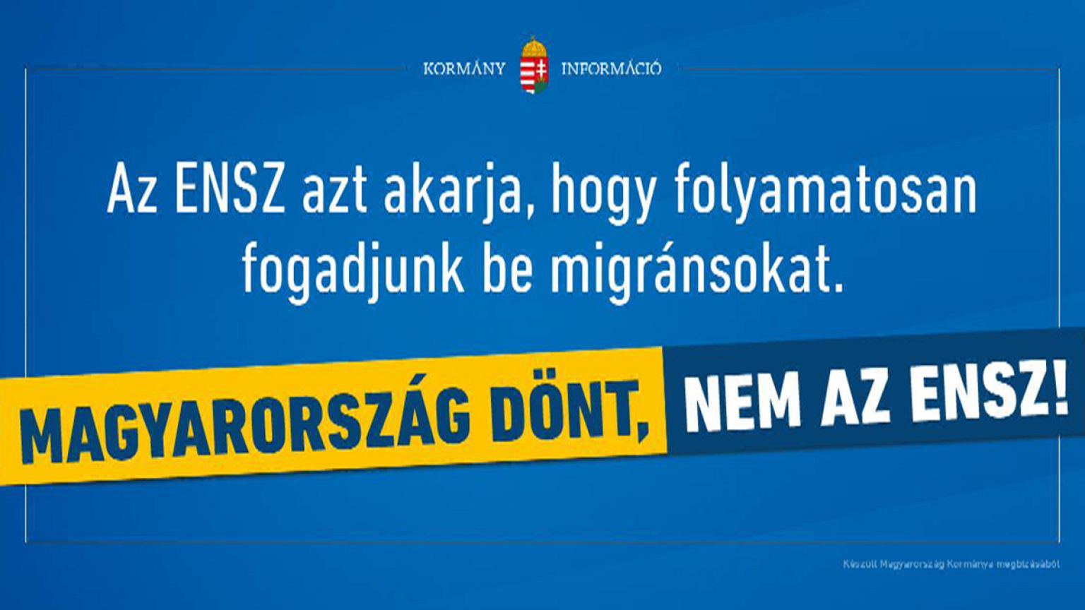 Az ENSZ határozata ellen indít kampányt a magyar kormány