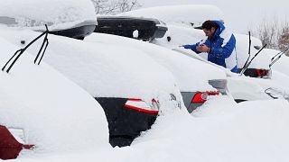 Schnee im Süden: 24 Std. auf der Autobahn blockiert