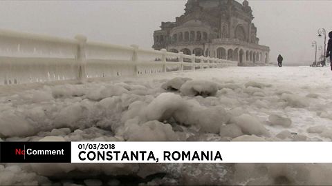 Il ghiaccio sul Mar Nero