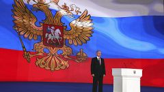Discours annuel de Vladimir Poutine devant le Parlement russe. 