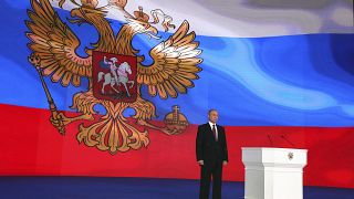 Discours annuel de Vladimir Poutine devant le Parlement russe.
