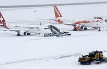 Neve lança o caos na Europa