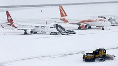 Neve lança o caos na Europa