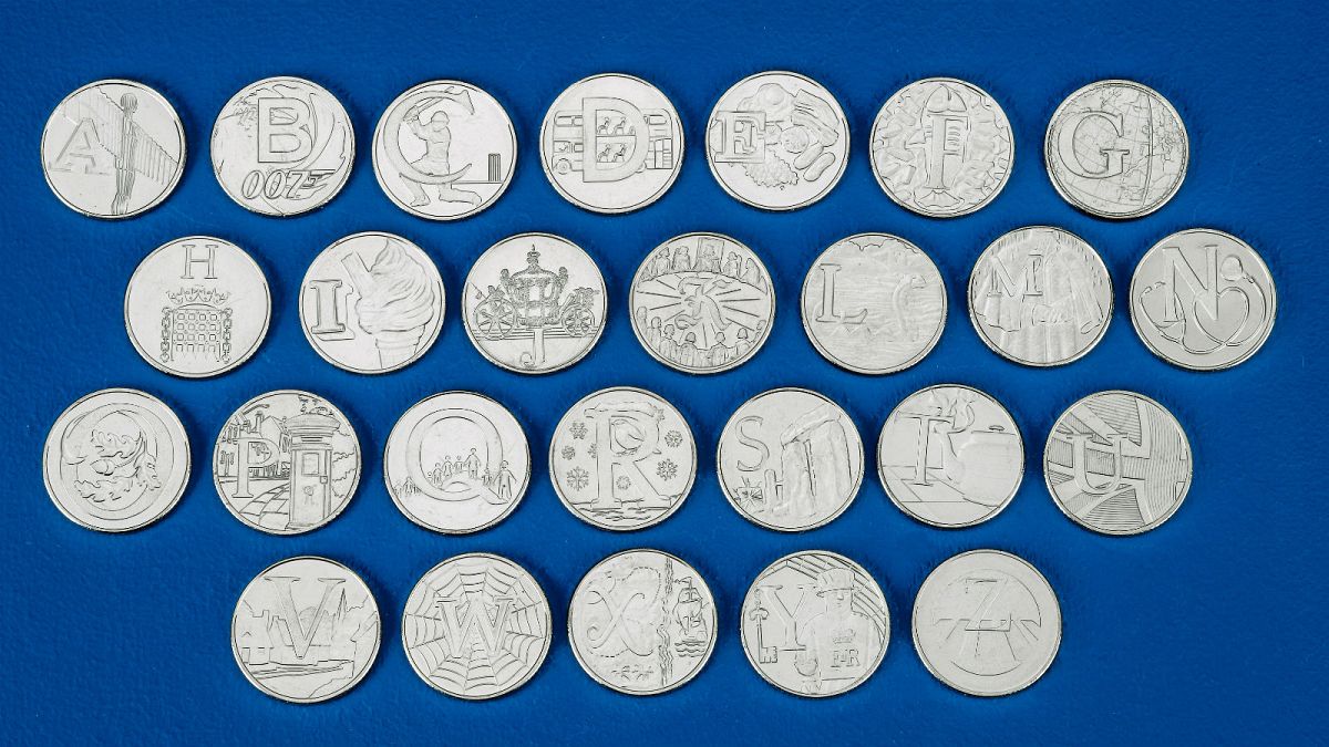 Queues, tea and Loch Ness monster featured on new UK 10p coins