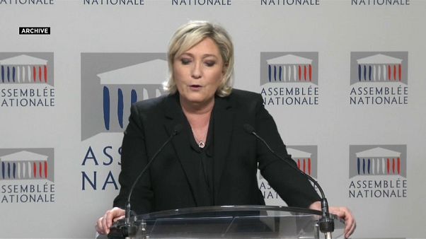 French far-right leader Marine Le Pen French far-right leader Marine Le Pen