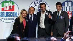 Tajani entra en escena con Berlusconi