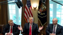 Reunión sobre los aranceles al acero y el aluminio en la Casa Blanca