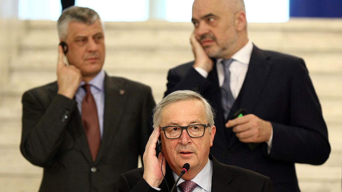 Jean-Claude Juncker adresse ses recommandations aux pays des Balkans