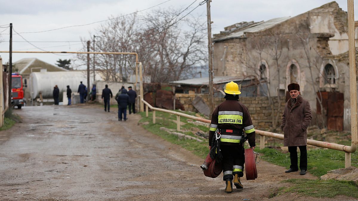 Azerbaycan'da yangın: En az 24 ölü