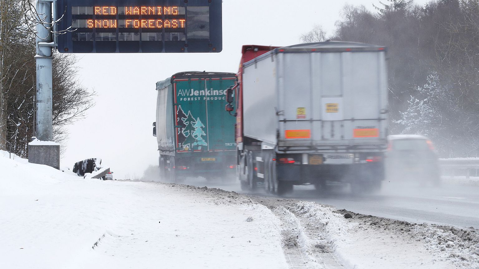 5 Kilo Baby Sienna auf der A66 geboren 