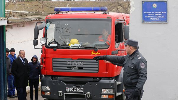 Αζερμπαϊτζάν: Δεκάδες νεκροί από φωτιά σε κλινική απεξάρτησης Αζερμπαϊτζάν: Δεκάδες νεκροί από φωτιά σε κλινική απεξάρτησης