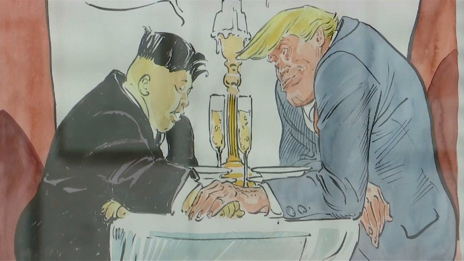 Les tweets de Trump inspirent un dessinateur français