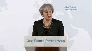 Watch again: British PM Theresa May gives key Brexit speech