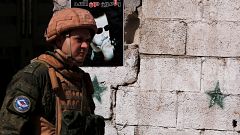 جندي روسي في الغوطة