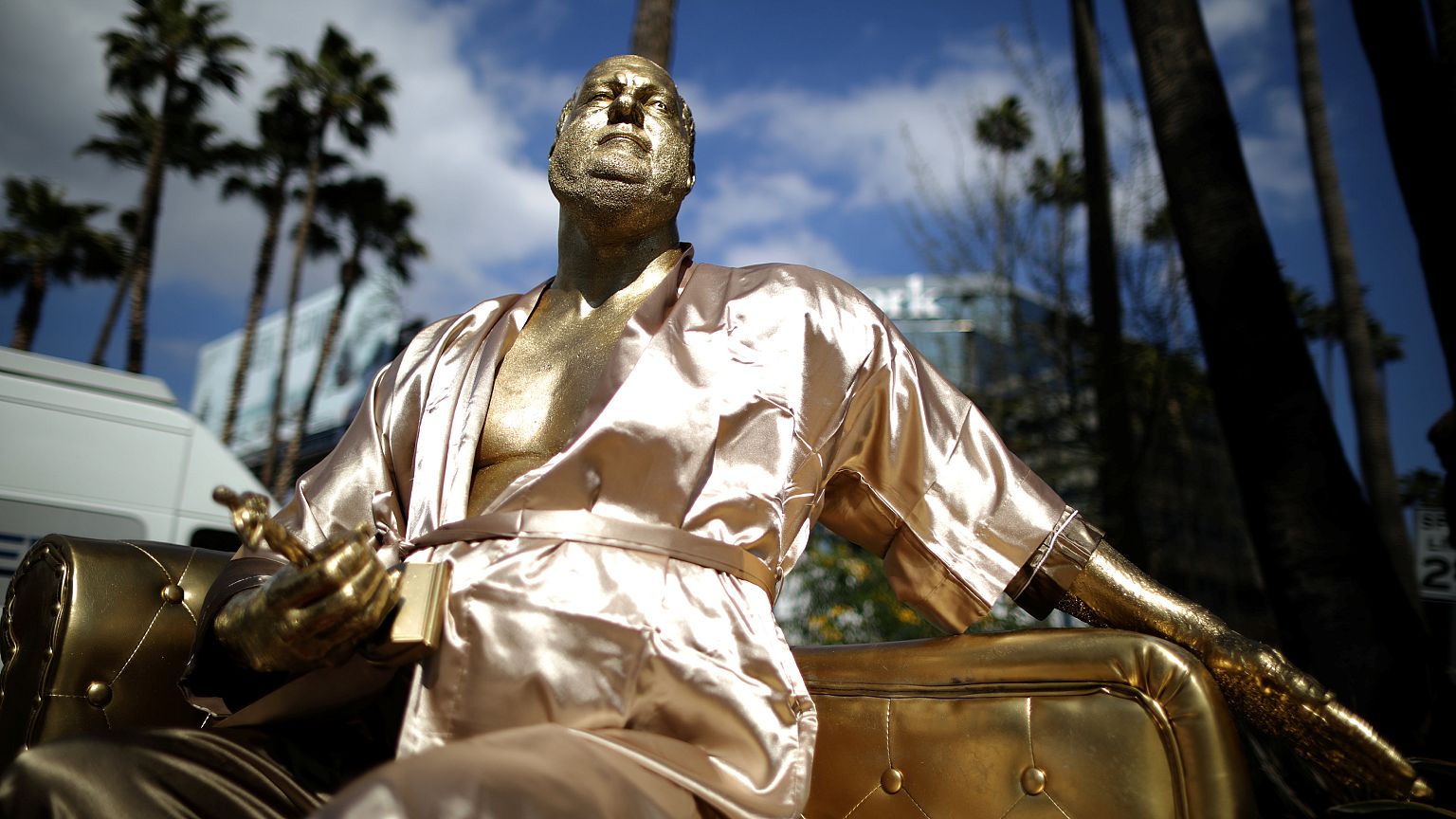 HARVEY WEINSTEIN STATUE