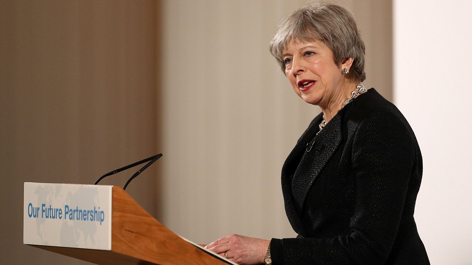 Theresa May discours Brexit