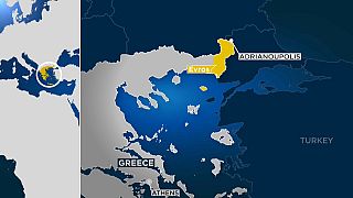 Il confine tra Grecia e Turchia dove sono stati arrestati i militari greci.