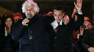 Italy's politicians in final rally ahead of election