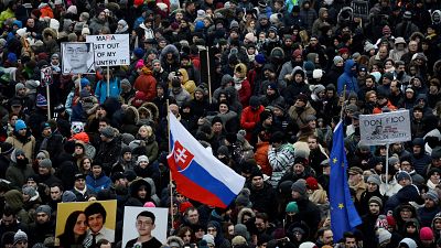 Σλοβακία: Πορεία διαμαρτυρίας για το θάνατο του δημοσιογράφου