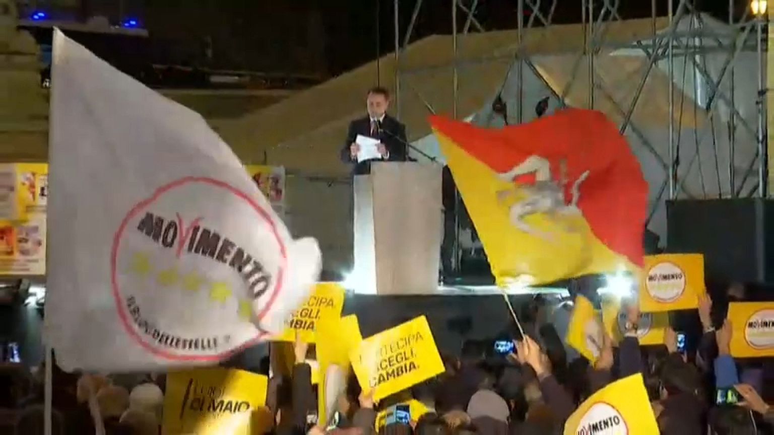 La recta final en la conquista del electorado de Italia