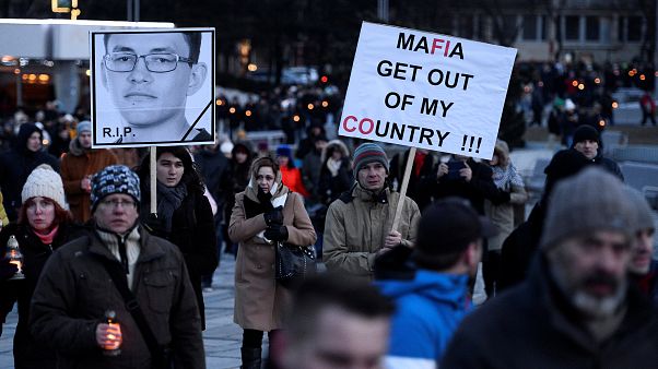 Conmoción en Bratislava tras el asesinato de Jan Kuciak Conmoción en Bratislava tras el asesinato de Jan Kuciak