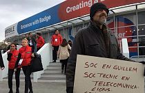 Meet the 'homeless entrepreneurs' trying to get jobs during the MWC