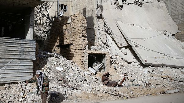 Ανατολική Γούτα: Χιλιάδες άμαχοι κρύβονται σε υπόγεια Ανατολική Γούτα: Χιλιάδες άμαχοι κρύβονται σε υπόγεια