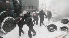 Ukraine: Protestlager vor dem Parlament geräumt