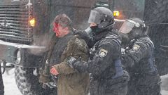 Violentos confrontos em Kiev