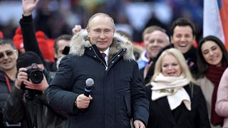 Η προεκλογική «φιέστα» του Πούτιν