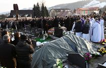 enterrement du journaliste slovaque assassiné Jan Kuciak