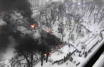 Kiew: Polizei geht gegen Demonstranten vor
