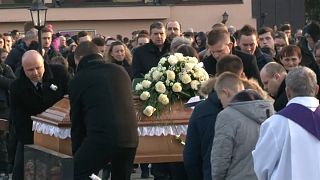 Cinayete kurban giden Slovak gazeteci Jan Kuciak son yolculuğuna uğurlandı