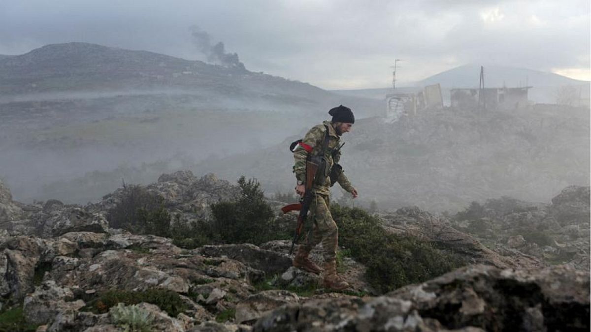 در آخرین حمله هوایی ترکیه به نیروهای طرفدار بشار اسد در عفرین ۳۶ نفر کشته شدند