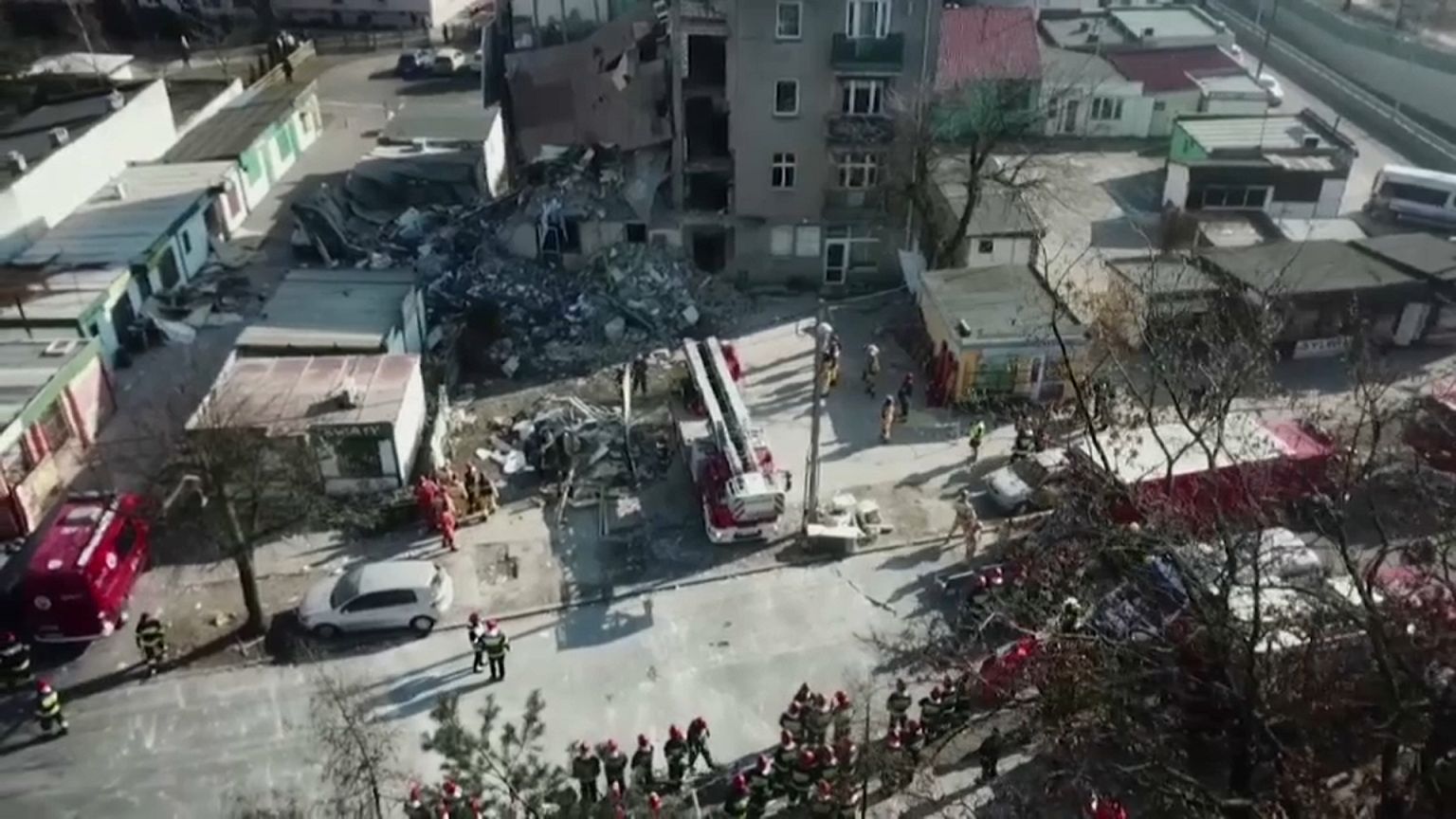 Explosion de gaz mortelle en Pologne