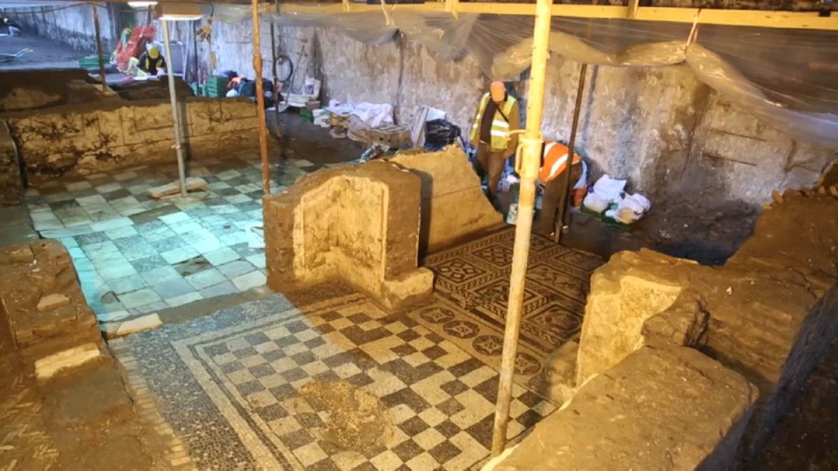 Roma: scoperta durante gli scavi della metro C la "casa del comandante"
