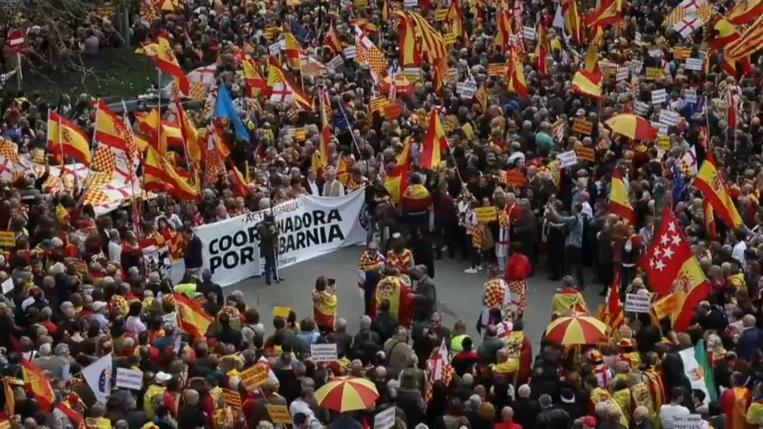 Tabarnia muestra su fuerza contra el independentismo