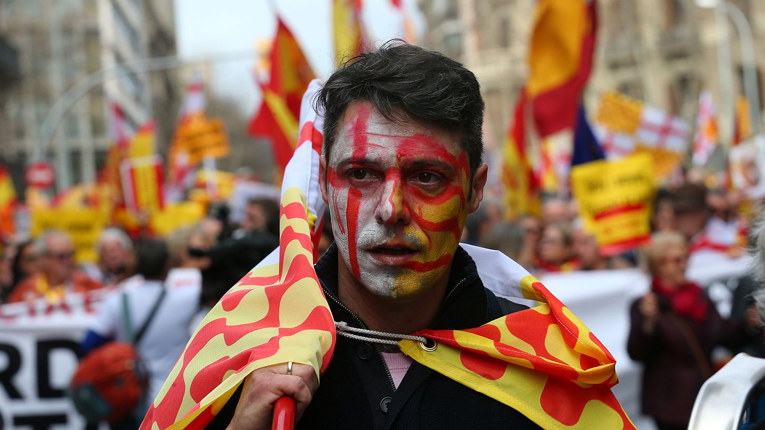 Catalonia protest