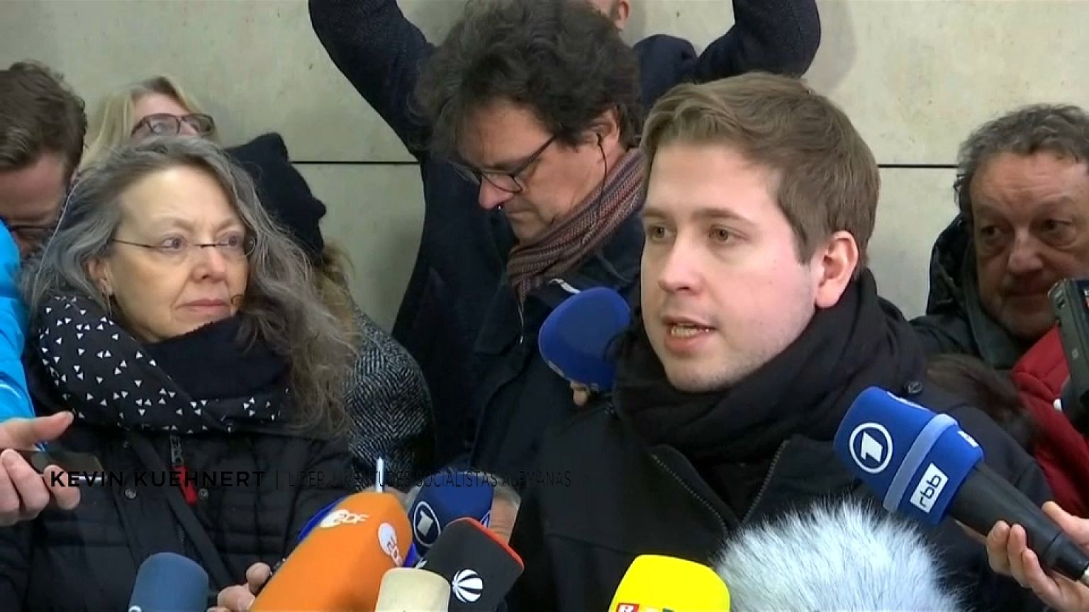 Kevin Kuehnert no consigue parar el acuerdo alemán de "gran coalición"