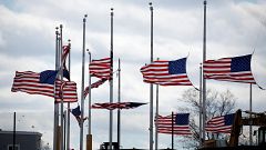 Разрушительная буря в США