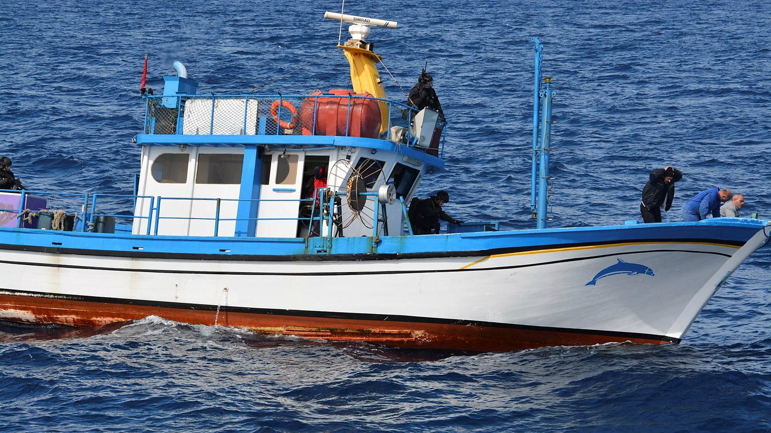 Akdeniz'de esrar operasyonu