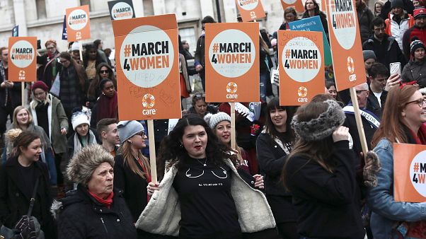 Λονδίνο: Πορεία για την ισότητα των δύο φύλων Λονδίνο: Πορεία για την ισότητα των δύο φύλων