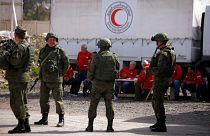 Δε διανεμήθηκε, λόγω βομβαρδισμών, όλη η ανθρωπιστική βοήθεια στη Γούτα