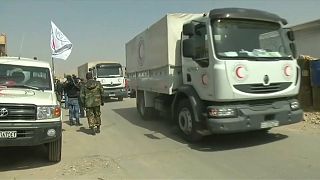UN-Hilfskonvoi in Syrien erreicht Ost-Ghuta