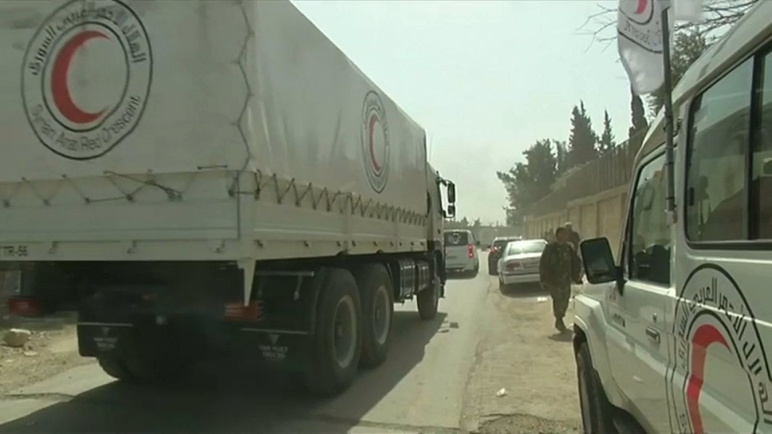 Ateşkes sonrası Doğu Guta'ya ilk yardım
