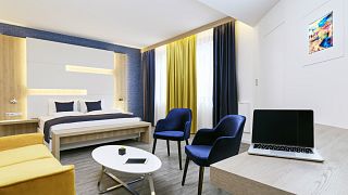 A budapesti KVI hotel egy szobája